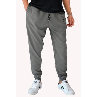 Imagem de Calça Masculina Tactel Jogger Esportiva TNO 903 Cinza-Masculino