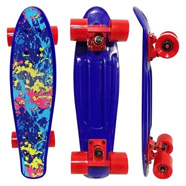 Imagem de Skate Mini Cruiser Dm Radical Desenho Color, DM Toys