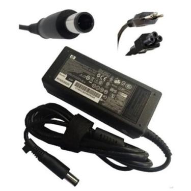 Imagem de Fonte Carregador para Notebook HP 18,5v 3.5a plug grosso Bivolt - adap