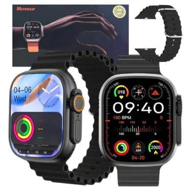 Imagem de Smartwatch Serie 9 Ultra S Microwear GPS, chamadas, NFC, IA chat GPT, 