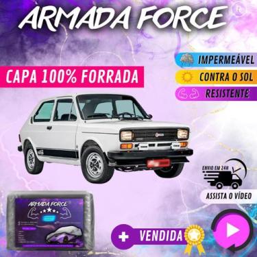 Imagem de Capa Cobrir Carro FIAT 147 100% Forrada Armada Force 100% Impermeável 