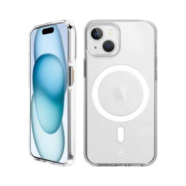 Imagem de Capa case capinha para iPhone 15 - MagSafe Crystal Armor - Gshield