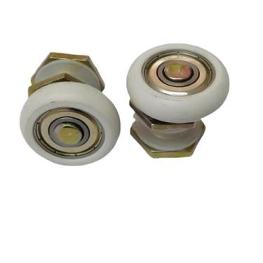 Imagem de Roldana Excentrica Porta Box E Janela Vidro Temperado 2 Pçs - ESFERA