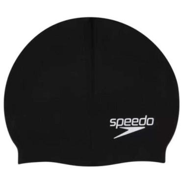 Imagem de Touca Speedo Big Swin Cap - Unissex, Preto, U