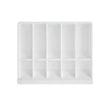 Imagem de Porta Cedulas (L 400mm C 322mm A 50mm) PC06 Branco Moldplast