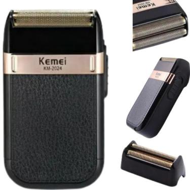 Imagem de Barbeador Elétrico Shaver - Kemei 2024 Pró - Bivolt - AL