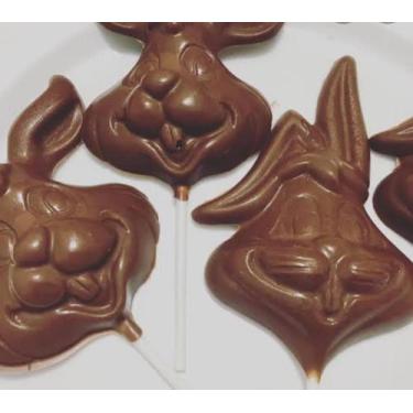 Imagem de Pirulito de chocolate 10uni - Doces Dinda