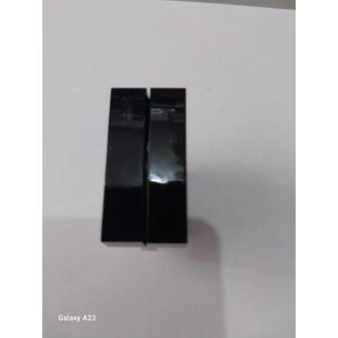 Imagem de Interruptor duplo inova simples/paralelo 85852 black piano alumbra