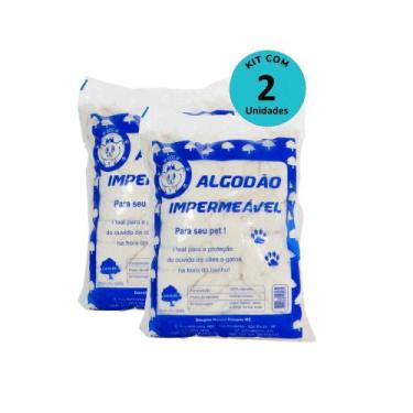Imagem de Kit Algodão Hidrófobo Impermeável Cotlín 500g com 2 unidades