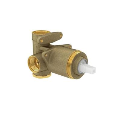 Imagem de Base deca monocomando para chuveiro 3/4" e 1/2" - 4493.000 - DECA META
