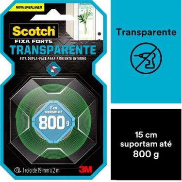 Imagem de Fita Dupla Face Fixa Forte 3M 19MM X 2M