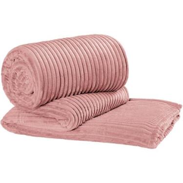 Imagem de Cobertor Casal Queen Grosso Layla Canelada Super Quentinha - Jm Enxova