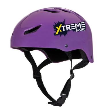 Imagem de Capacete Bike Skate Patins Patinete Unissex Profissional - xtreme, Rox