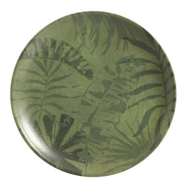 Imagem de Conjunto com 6 Pratos Raso Coup Palm Tree Olive Ø29cm - Alleanza Cerâm