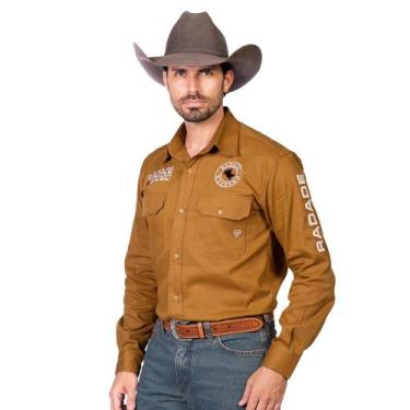 Imagem de Camisa Country Bordada Masculina Radade New Western - Escolha a cor, O