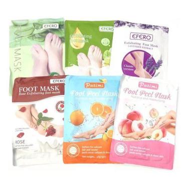 Imagem de 10 Un - Máscara De Pé Meias Esfoliantes - Par - oem