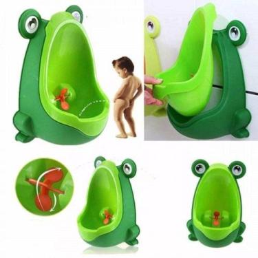 Imagem de 2 Mictório Infantil Sapinho Meninos Desfralde Agora Seu Bebe - oem