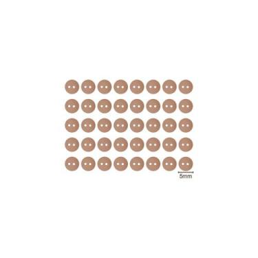 Imagem de Kit 3 Pacotes Mini Botão Flor - 120 unidades - We Care About, Creme