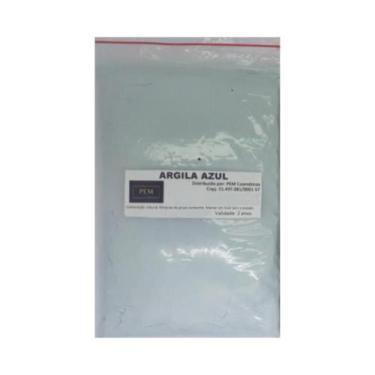 Imagem de Argila Azul 1kg Clareadora Rara - pem cosméticos