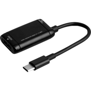 Imagem de Cabo Adaptador MHL USB-C Para HDMI 3.1 Flex