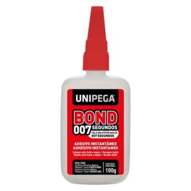 Imagem de Adesivo Instantâneo Cola Bond 007 Ciano Frasco 100g Unipega