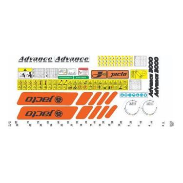 Imagem de Kit Adesivos - Jacto Advance 3000 Para Pulverizador - SPTS