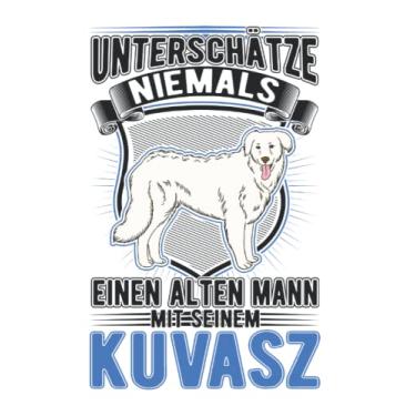 Imagem de Kuvasz Tagesplaner: Kuvasz Alter Mann Ungarischer Kuvasz Rentner/Kalender 2023 & 2024 / Wochenplaner Tagesplaner Planer/Planungsbuch To-Do-Liste / 6x9 Zoll / 100 ausfüllbare Seiten