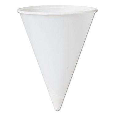 Imagem de Solo Foodservice 42BR-2050 Copos Cone de Papel Branco 120 g (caixa com 5000)