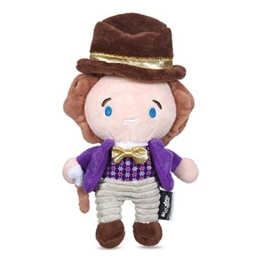 Imagem de Willy Wonka Para animais de estimação, boneco de pelúcia de 15 cm – Brinquedo de cachorro estridente, pelúcia de luxo com materiais multissensoriais, brinquedos divertidos e modernos para cães