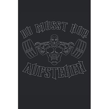 Imagem de Powerlifting Du Musst Nur Aufstehen Kniebeuge: Dieses Notizbuch Journal mit 120 Seiten, eignet sich für ein Taschenbuch mit der Größe 6*9. Für ... zum tracken im Powerlifting und Bodybuilding.