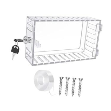 Imagem de Caixa de bloqueio do termostato, tampa do painel de controle do ar condicionado