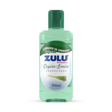 Imagem de Zulu Perfumes Limpador de Ambientes Perfumado Concentrado 120ml Capim Limão