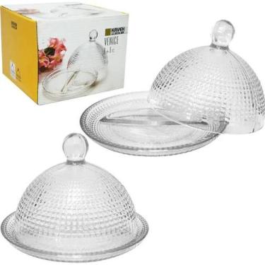 Imagem de Queijeira de vidro venice 360ml - NEW HAWAI