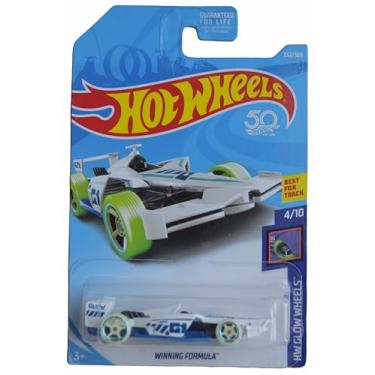 Imagem de Hot Wheels Winning Formula, Glow Wheels 4/10 [White/Blue] 332/365