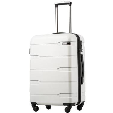 Imagem de Mala de Viagem Coolife Expansiva - PC+ABS - 71cm - Branca