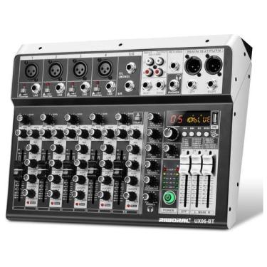 Imagem de Mixer de Áudio Profissional de 6 Canais com DSP - Interface de Áudio 1