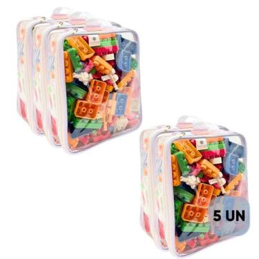 Imagem de Kit 5 Organizadores de Brinquedo de Praia Quarto Armário Bagagem  Viag