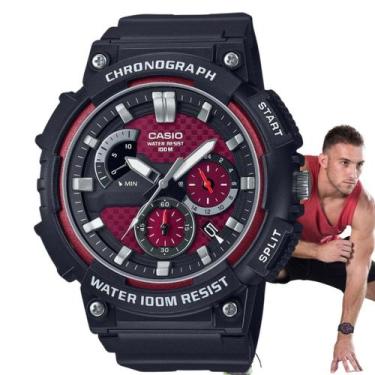 Imagem de Relógio de Pulso Casio Masculino Analógico Cronógrafo Prova Dágua 100 