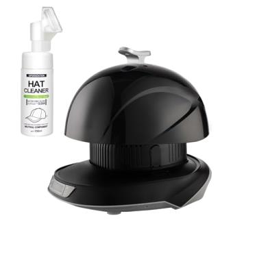Imagem de FANWINYU Máquina de cuidados com tampa e capacete, restaura a forma natural do chapéu/boné deformado com vapor e vento quente e frio, secagem a vapor do capacete, remove o odor com ozônio, adequado