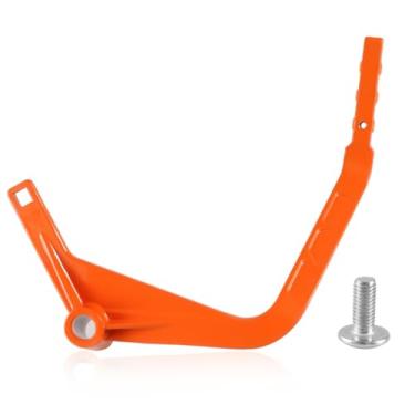 Imagem de KPALAG Alavanca de câmbio de marchas fundida de aço inoxidável atualizada compatível com Polaris Ranger 1000 2018-2021 Polaris Pro XD 2019-2020 Substitua # 5634266-589, 5633821-589 (laranja fosco)