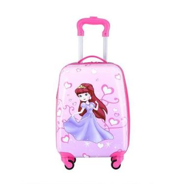 Imagem de Mala Escolar e de Bordo Infantil 47x29x20cm - Em ABS, Leve e com Rodas