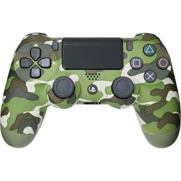Imagem de Controle Camuflado Analógico Fio Compatível Videogame E Pc
