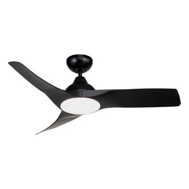 Imagem de Ventilador de Teto eos Turbo Vento 3 Pás com Controle Remoto 112cm 150W Preto EVX110P Bivolt