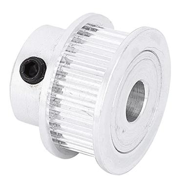 Imagem de Polia de Tempo de Liga de Alumínio de 30 Dentes, Dentes Claros, Peso Leve, Chave Hexadecimal, para a Correia de Tempo de 6 Mm de Largura (Roda síncrona de 30 dente 6 mm)