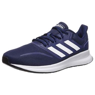 Imagem de adidas Falcon Masculino, Azul escuro/branco/preto, 13