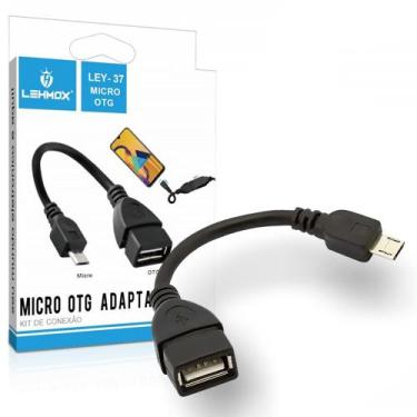 Imagem de Adaptador micro otg para celular lehmox - ley-37