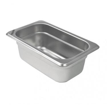 Imagem de Kit 2 Cubas Gastronomicas Rechaud Inox 1/9x65mm - Brasinox