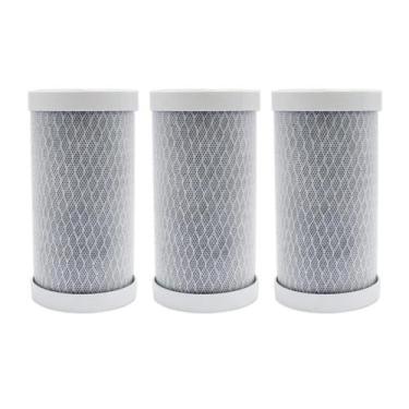 Imagem de 3x Carvão Block FDMA 5 - FDMA Filtros, Branco