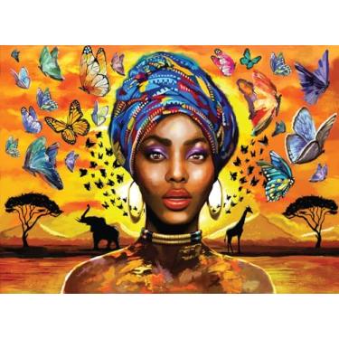 Imagem de Anatolian Puzzle - Delightful Woman, 1000 Piece Jigsaw Puzzle, 1087, Brown/A (ANA1087)