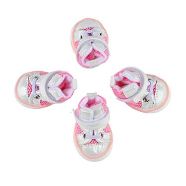 Imagem de Sapatos de Cachorro de Malha Respiráveis ​​pata Não Deslizante ou para o SPOR SP Ao Ar Livre